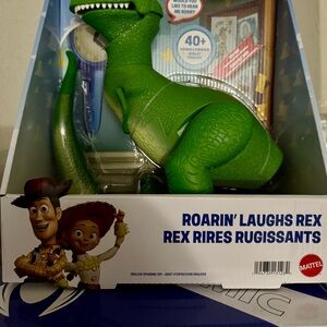 Mattel Green Roarin' Laughs Rex